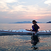 sunset kayak tour